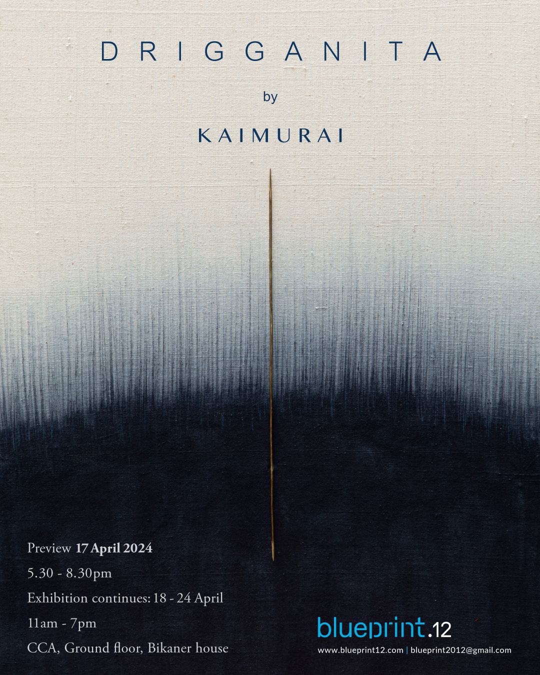 Kaimurai, Indigo artist, Khadi textile, Contemporary